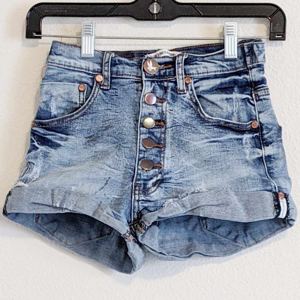 One Teaspoon | Button up Denim Shorts | Size 24